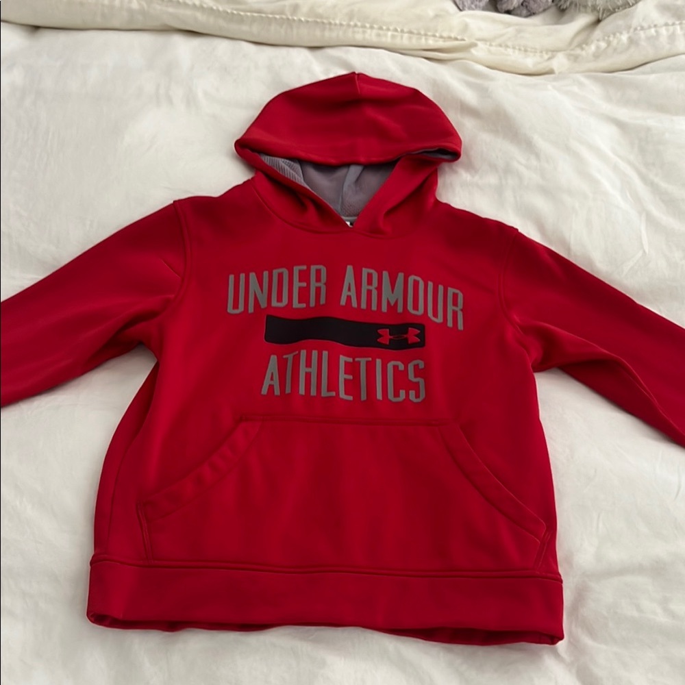 Under Armour Red Athletics Hoodie